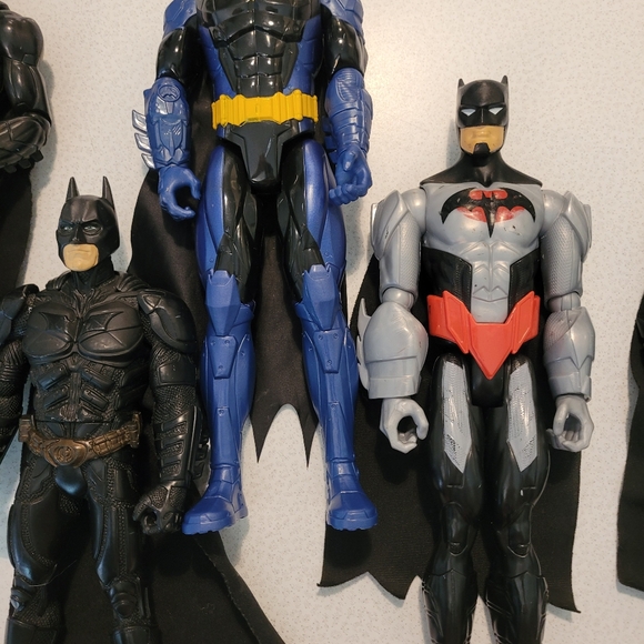 DC Batman Action Figure lot Dark Knight  Molten - Picture 3 of 5